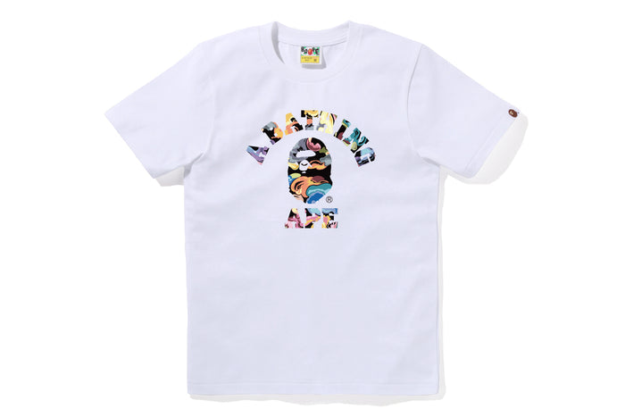 ART CAMO COLLEGE TEE LADIES