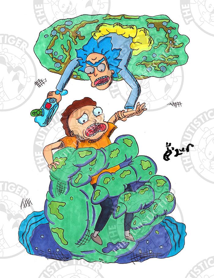 Art Print - C01 Rick and Morty