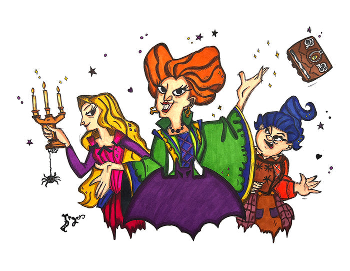 Art Print - H39 Sanderson Sisters - Hocus Pocus