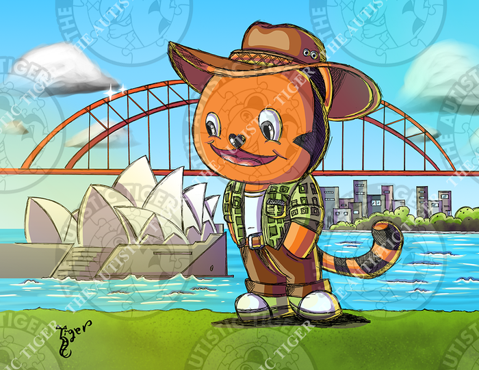 Art Print - N50 Sydney - TAT's World Tour