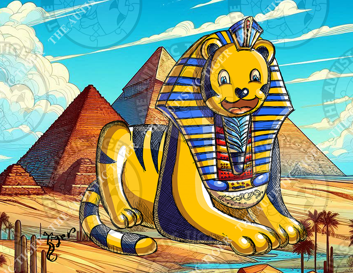 Art Print - N54 TAT Sphinx Egypt