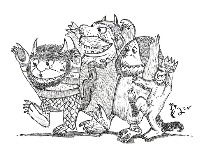 Art Print - P46 Where the Wild Things Are