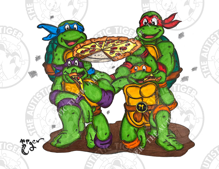 Art Print - SH14 Teenage Mutant Ninja Turtles - TMNT