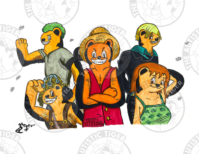 Art Print - T01 TAT One Piece