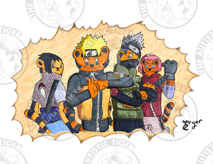 Art Print - T02 TAT Naruto