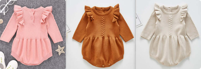 Baby Cotton Romper soft breathable material.