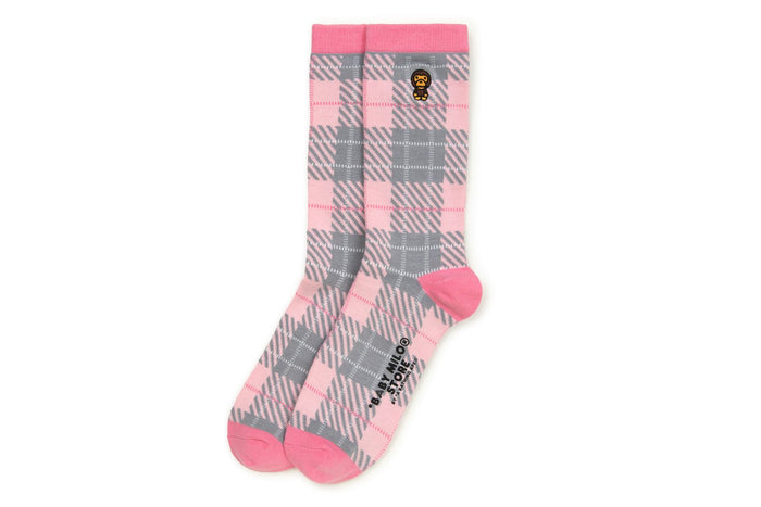 BABY MILO CHECK SOCKS