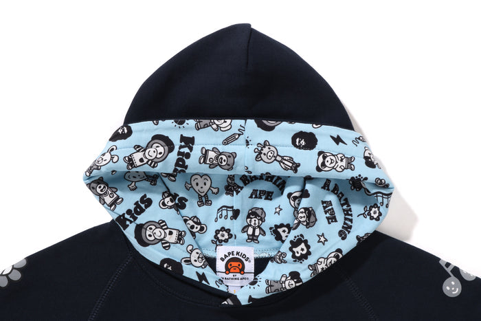 BAPE KIDS® X CHOCOMOO HOODIE ONEPIECE