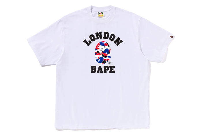BAPE MENS LONDON COLLEGE TEE
