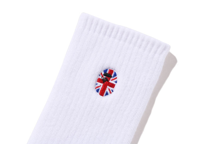 BAPE STORE® LONDON 1ST ANNIV. APE HEAD ONE POINT SOCKS