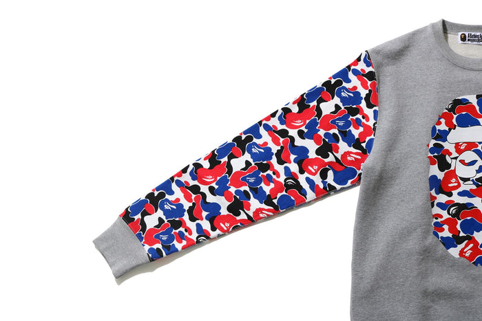 BAPE STORE® LONDON CAMO WIDE CREWNECK