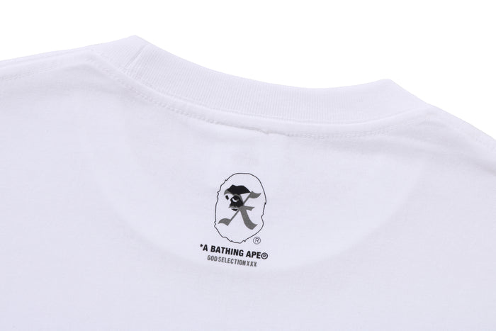 BAPE X GOD SELECTION XXX TEE