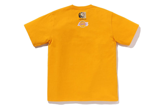 BAPE X M&N NBA - LOS ANGELES LAKERS TEE