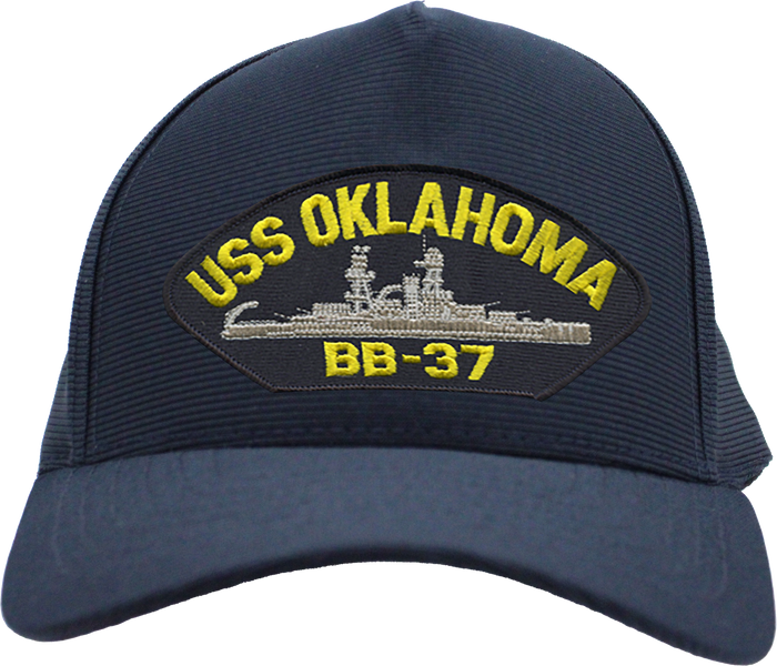 BB37 USS Oklahoma Adult Baseball Cap