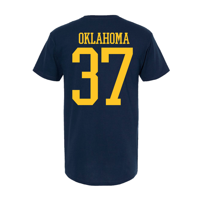 BB37-USS Oklahoma Adult T Shirt