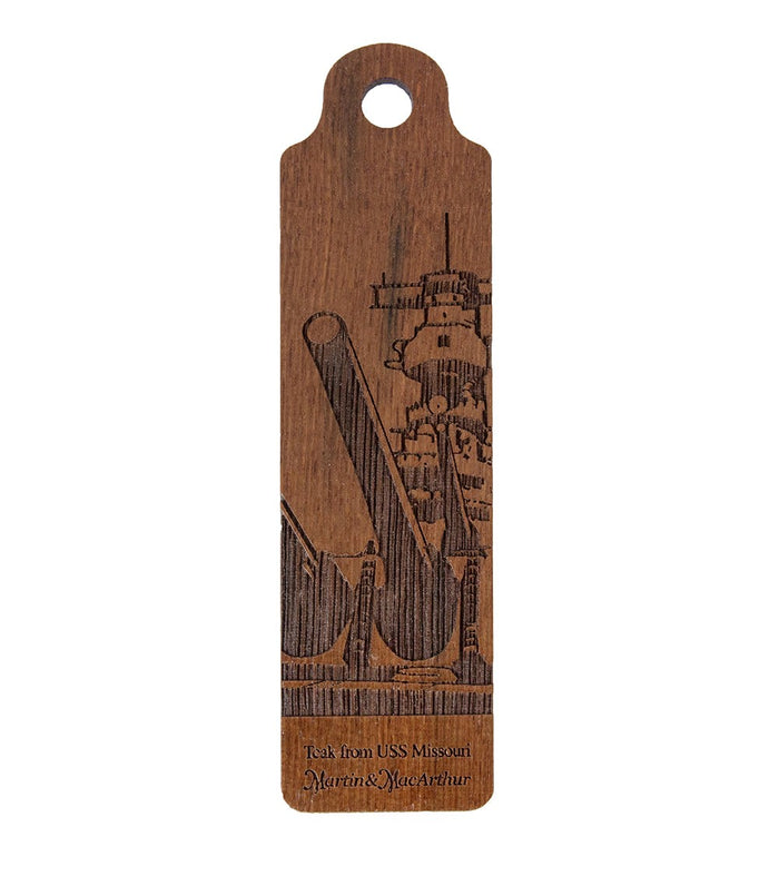 Big Guns Teak Bookmark