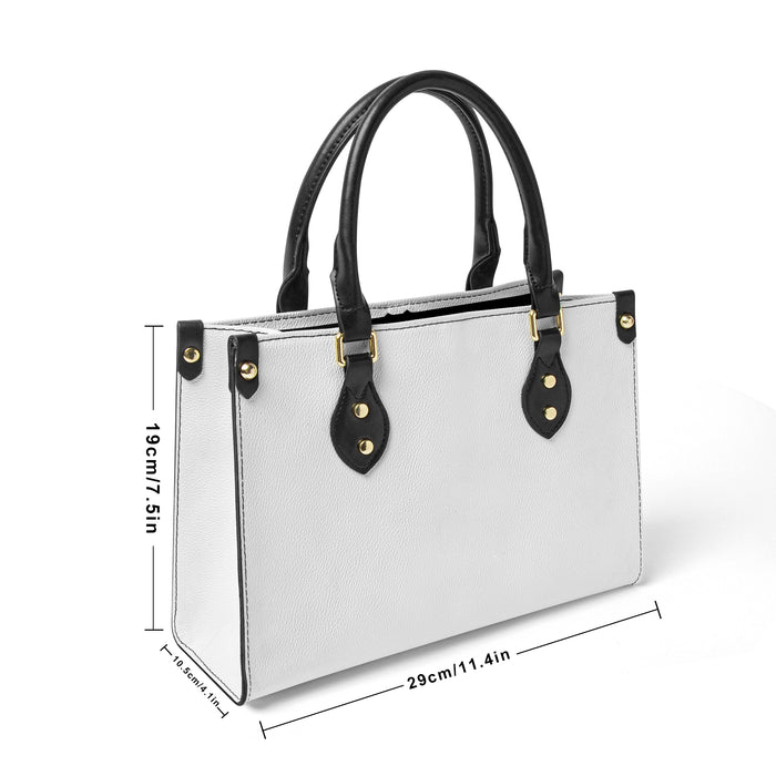 Black Handled Tote - The Autistic Tiger Tokyo - PU Leather