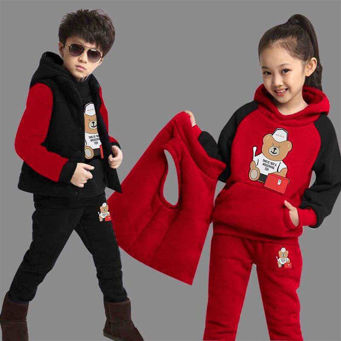 Boys Clothes Sport Suit top pants and vest.