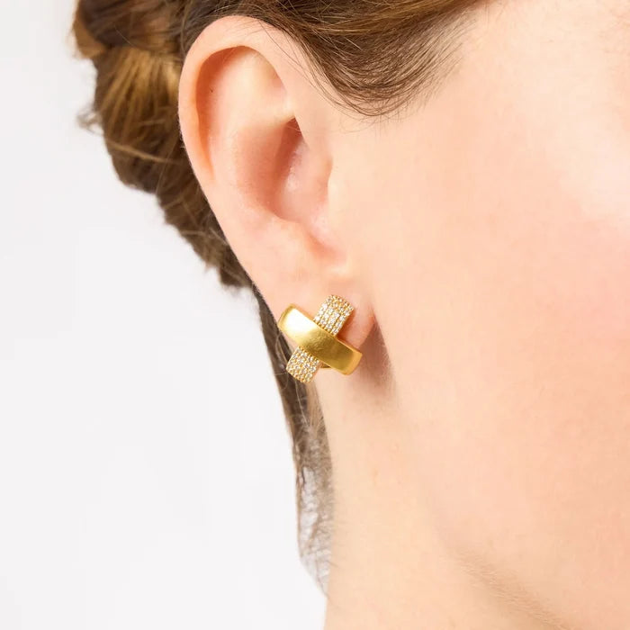 Catalina X Pavé Stud - Molly + Kate