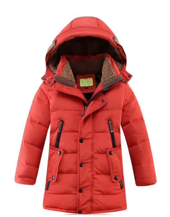 Childrens Winter Duck Down Jacket -30 degree clothing.