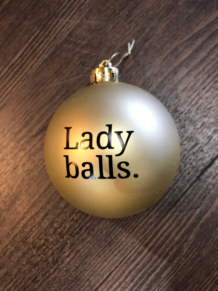 Christmas Balls - Balls and Lady Balls