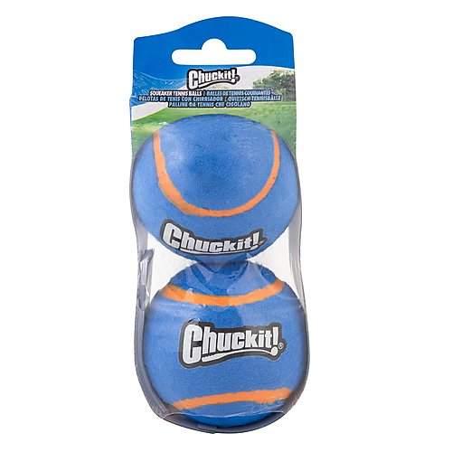 Chuckit! Squeaker Tennis Ball Dog Toy - Medium 2-Pack