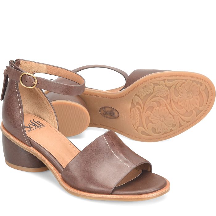 Colby Heel - Cocoa Brown - Molly + Kate