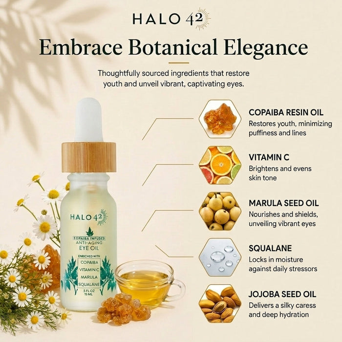 Copaiba-Infused Anti-Aging Eye Oil