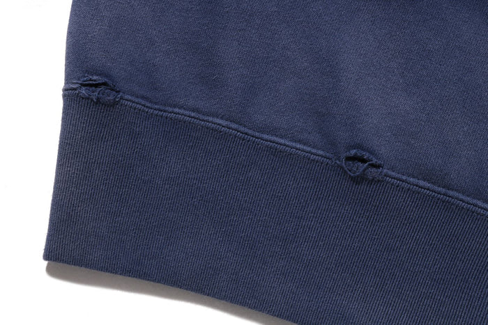 DESTROY WASHED EFFECT RELAXED FIT CREWNECK SWEATSHIRT