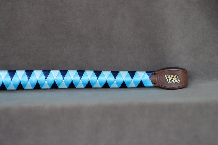 Devon Special Browband by VEZZA - 3 Ribbon Zigzag Design