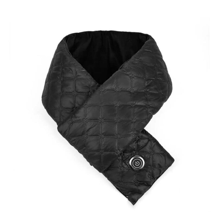 Electric Heating Scarf USB 3 Gear Thermal Neck Warmer black