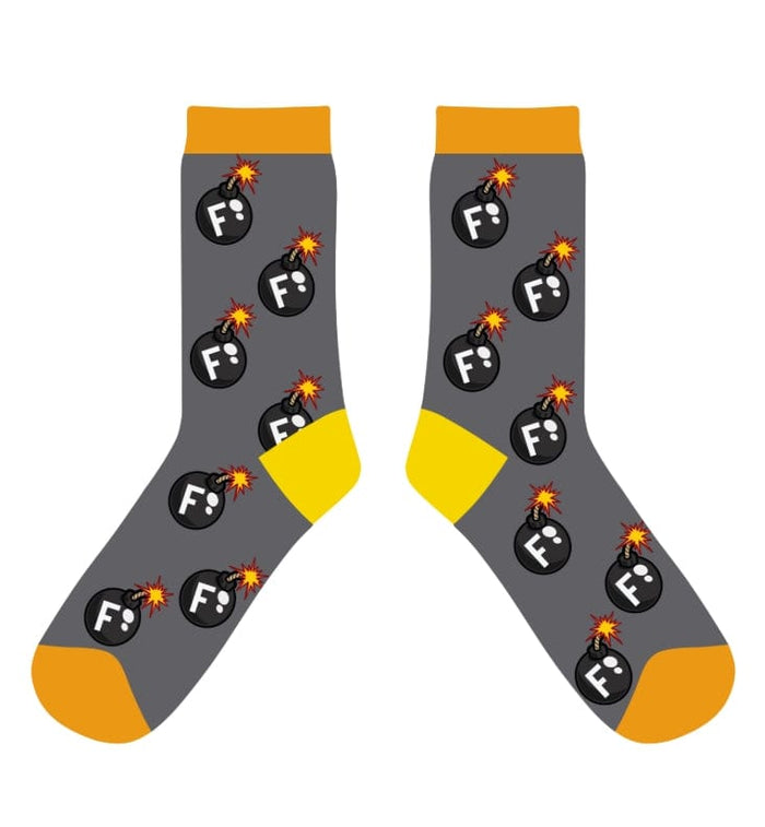 F Bomb Crew Socks