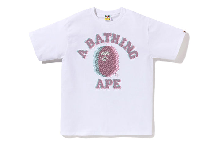 GLITCH ART COLLEGE TEE