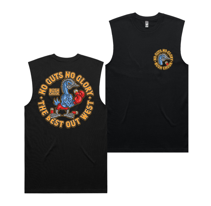 Glory Muscle Tee Black