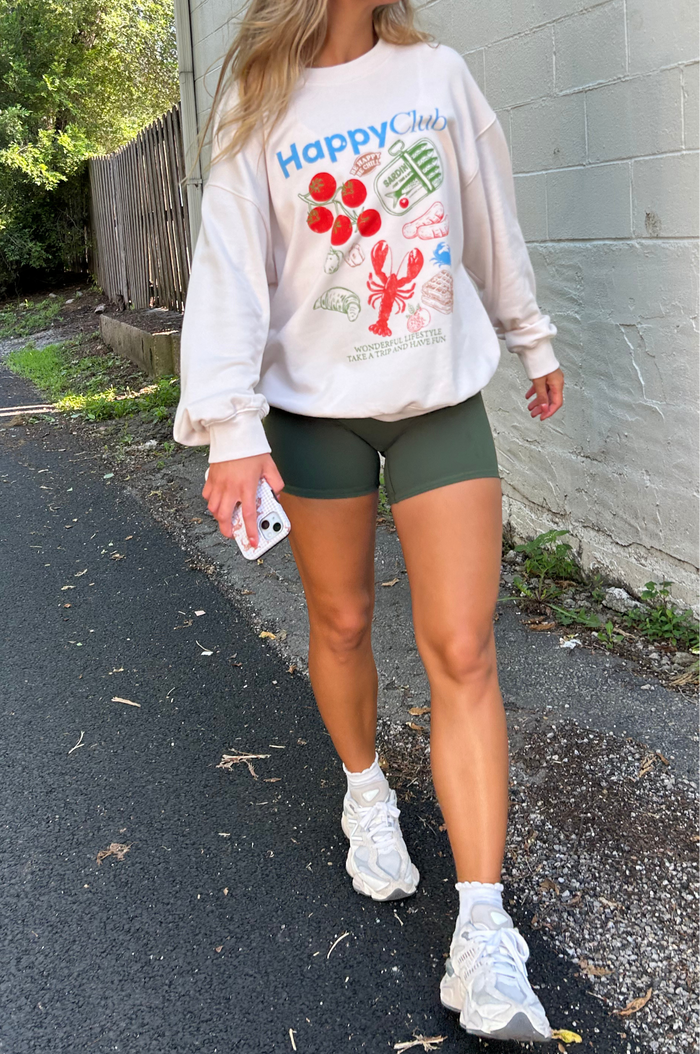 Happy Club Crewneck