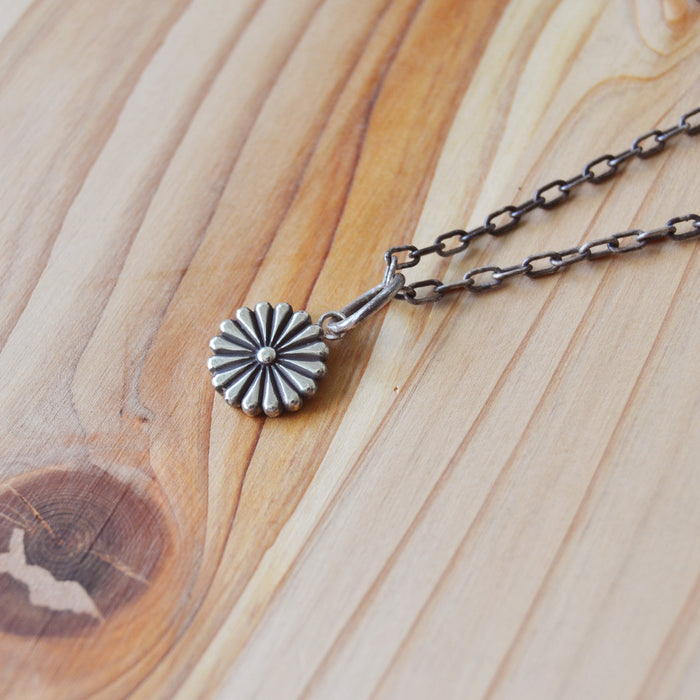 Kobashi Studio KC1200 Kikumon Charm Small- Silver 925