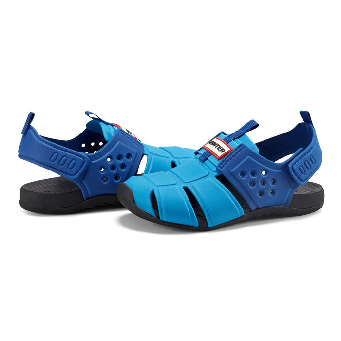 Little Kids Edosa Slingback Casual Flat Sandals