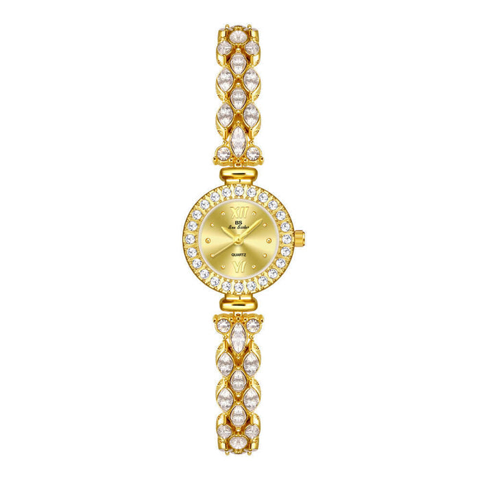 Luxury Starry Zircon Mermaid Watch for Women elegant wrist styling
