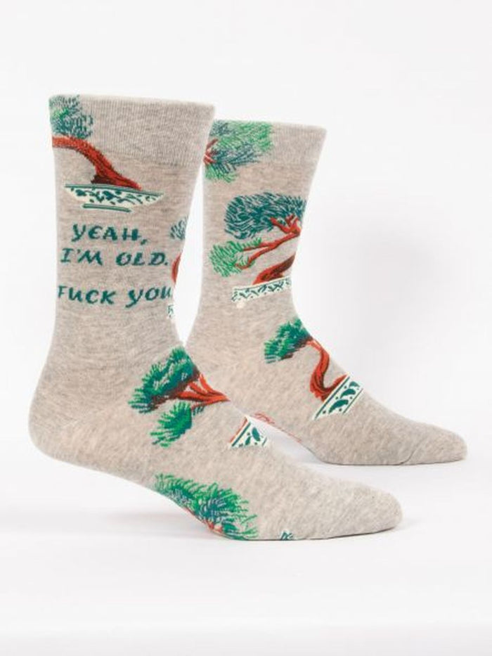 Yeah, I'm old, Fuck You! Socks
