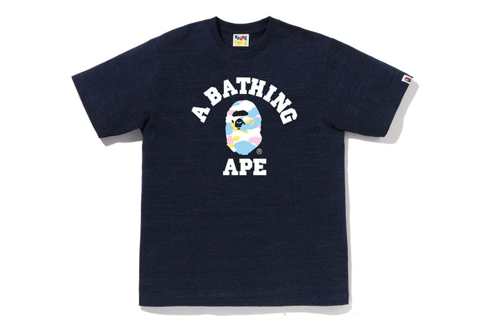 NEW MULTI CAMO COLLEGE TEE