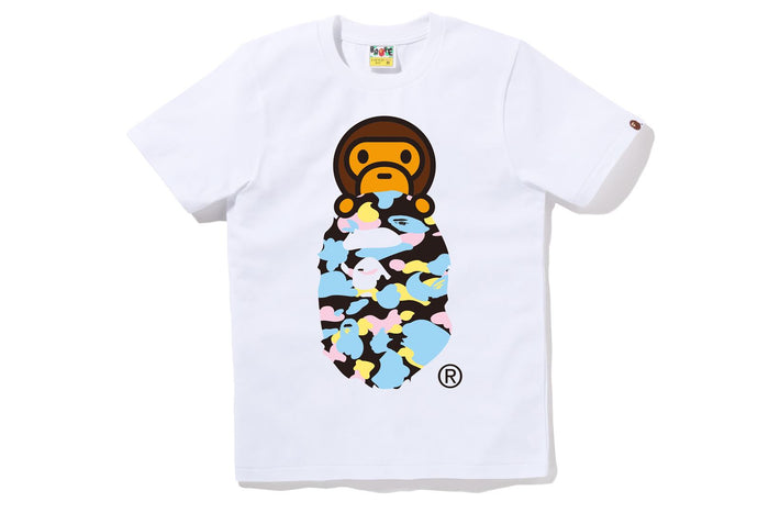 NEW MULTI CAMO MILO ON APE HEAD TEE