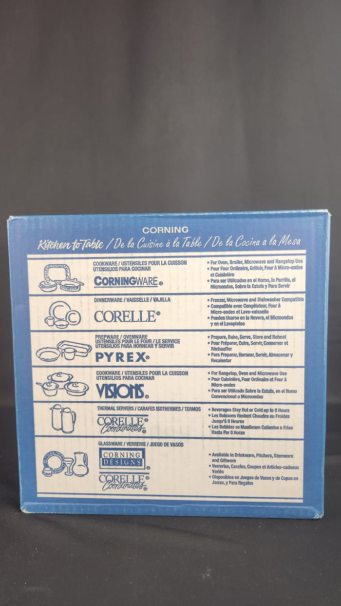 NIB CorningWare 1.5 Quart Oval Dish Set