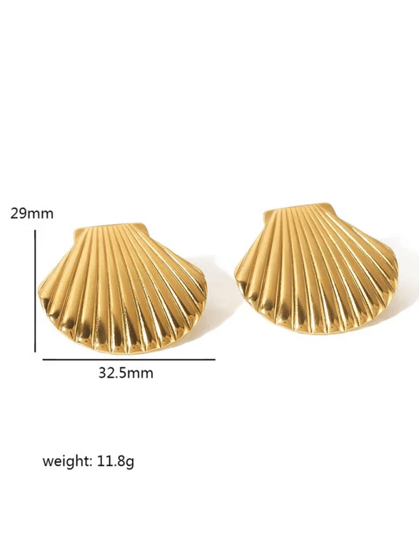 Fashion ocean shell earrings – trendy women’s jewelry from the new ocean series for versatile style