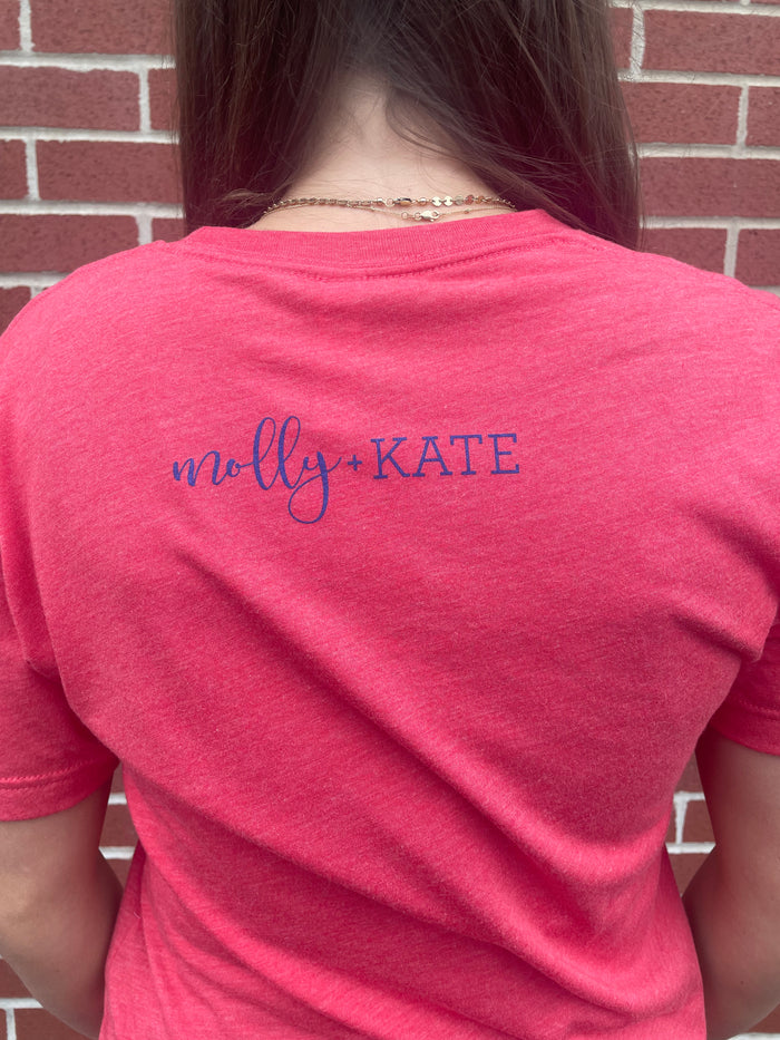 Red Let’s Go Buffalo Tee - Molly + Kate
