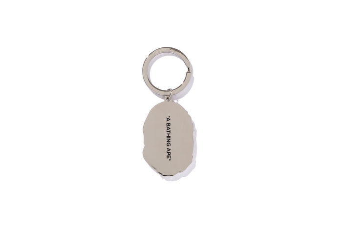 RESORT APE HEAD METAL KEYCHAIN