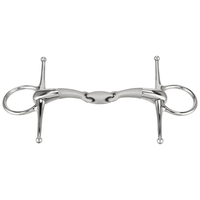 Satinox Full Cheek Snaffle - Double Jointed