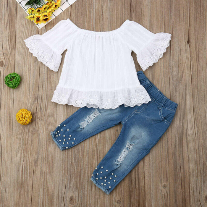 Shirt Shorts Girls Clothes size 2t to 6.
