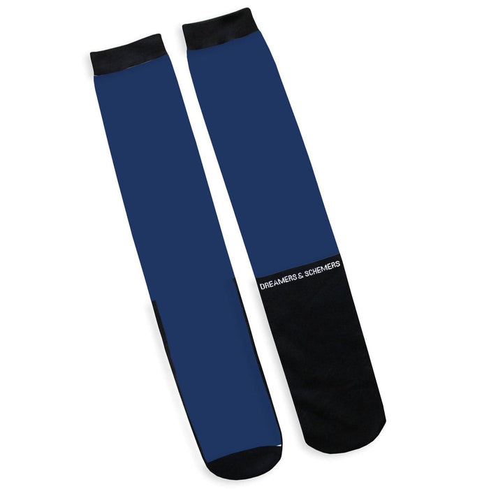 Simple Solid Pair of Socks - Dark Navy