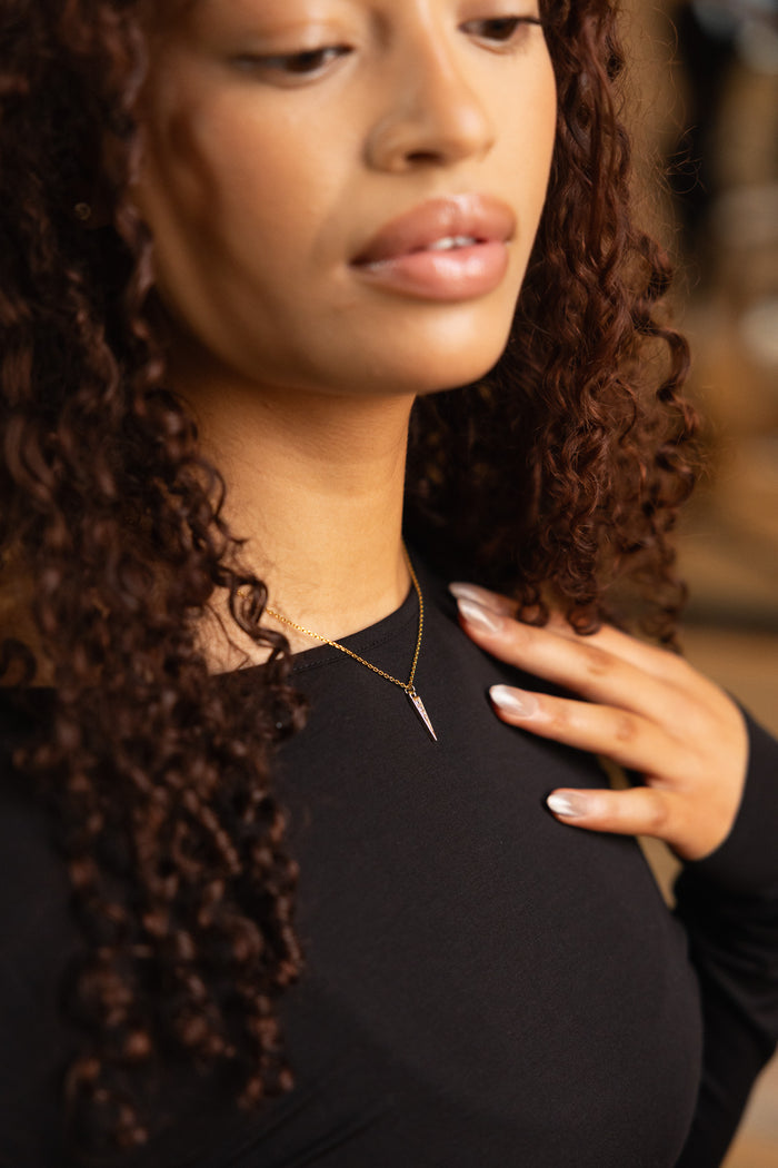 Spike Pendant Necklace