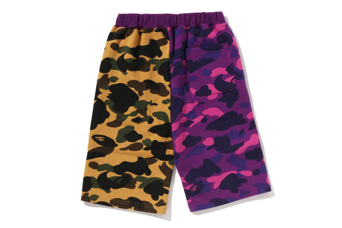 SPLIT CAMO SHARK SWEAT SHORTS JUNIOR